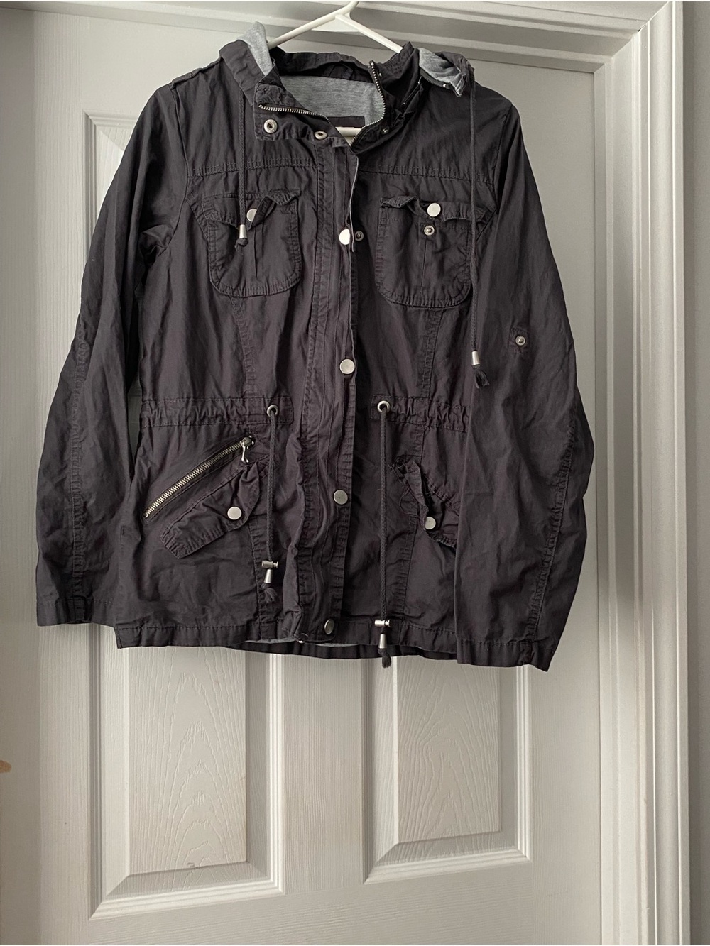 YMI Gray and Black Casual Jacket